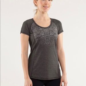 Lululemon Run: Wild Short Sleeve Tech - Black